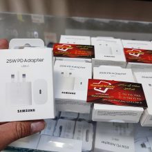 شارژر تایپ سی 25 وات (سه پین) سامسونگ فابریک مدل EP-TA800