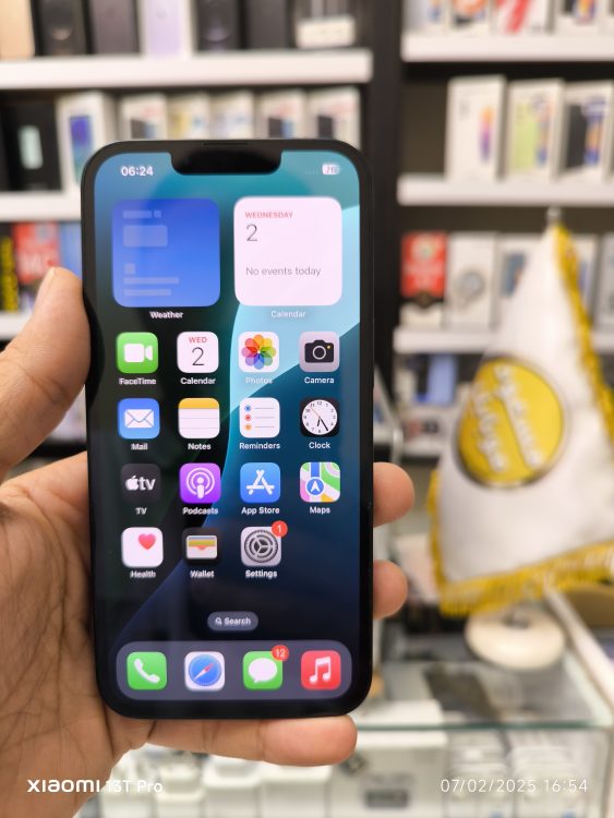 کارکرده گوشی موبایل اپل iPhone 13 ظرفیت 128 گیگابایت – دو سیمکارت – پارت نامبر CHA