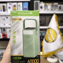 پاوربانک 60000 میلی آمپر PD و فست شارژ 22.5 وات برند CALUS مدل H40