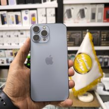 کارکرده تمیز ـ استوک ـ گوشی اپل iPhone 13 Pro Max ظرفیت 256 – با رجیستر – دو سیم ZAA – باتری 85