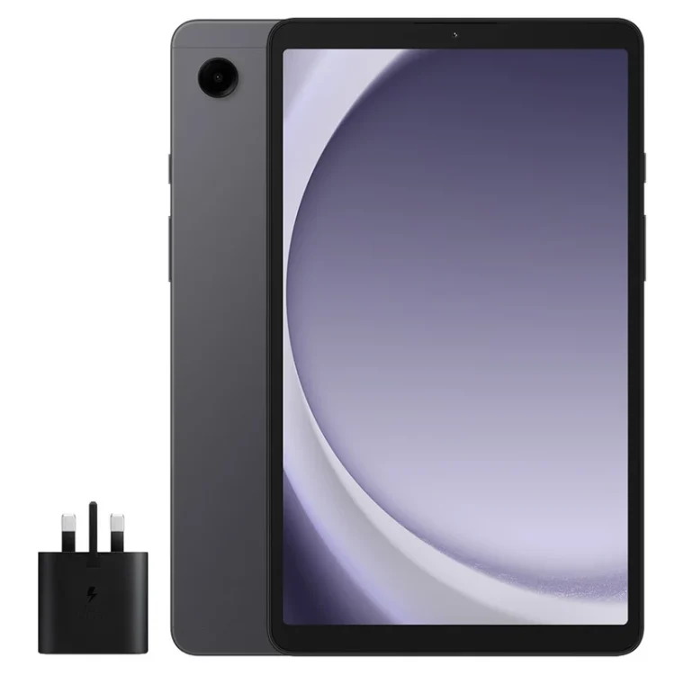 تبلت ۸.۷ اینچ سامسونگ مدل Galaxy Tab A9-4G ظرفیت 64 گیگابایت و رم 4 گیگابایت X115 -سیمکارت خور-به همراه شارژر 25 وات فابریک