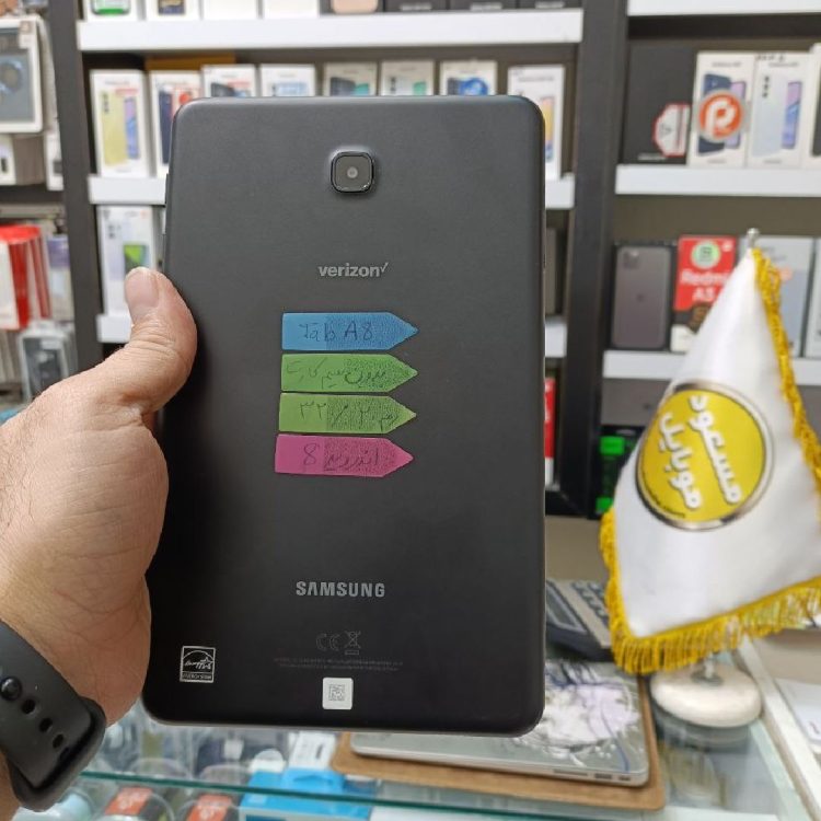 کارکرده استوک تمیز تبلت سامسونگ مدل Tab A8 حافظه 32 گیگابایت و رم 2 گیگابایت – بدون سیمکارت-SM-T387